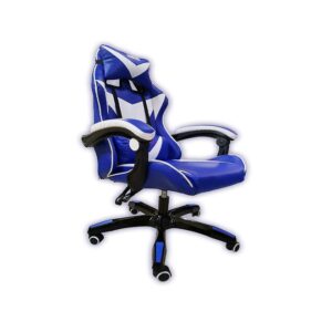 Galaxy Design Multipurpose High Back Gaming/Computer Chair – Blue/White GDFND-GCB01