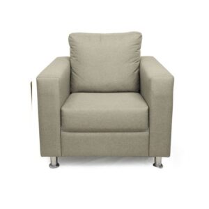 Galaxy Design Sofas Single Seater Sofa in Beige Color