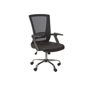 Office Chair Malaysian Series - Black by Galaxy