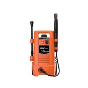 Hoover 1700W Power Wash Corded Electric Car Pressure Washer Steam Vacuum Cleaners Orange Model HPW1-C | 1 Year Full Warranty.