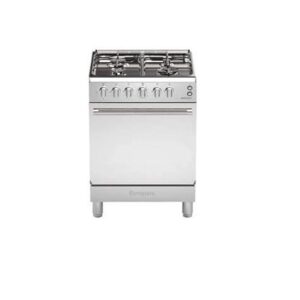 Bompani 60x60cm Free Standing Cooker Silver Model-60GG4TCIXFAN/BO613GA | 1 Year Warranty