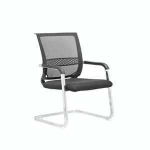 Galaxy Visitor Chair Mesh Back Black Color | Model GDF-V-655-MH