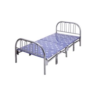 Galaxy Design Metal Folding Bed, Blue - 190(L) x 90(W) x 70(H) cm