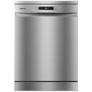 Hisense Free Standing Dishwasher, 13 Place Settings, 8 Programs, Color Silver Model - HS622E90G - 1 Year Warranty.