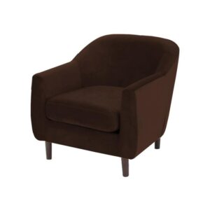 Galaxy Design Tubby Series Single Seat Sofa Brown Color