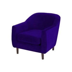 Galaxy Design Tubby Series Single Seat Sofa Purple Color