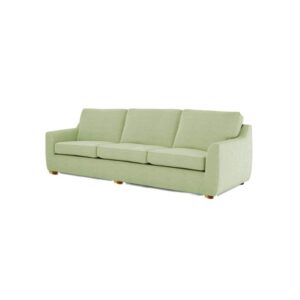 Galaxy Design Bren 3 Seater Sofa – Poly Cotton Fabric, Pure Wood Base, Mint Color GDBS-3060-06