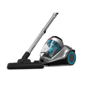 Hoover 2400 Watt Power 7 Bagless Cyclonic corded lightweight Canister Vacuum Cleaner Blue-Silver Model HC84-P7A-ME | 1 Year Full Warranty.