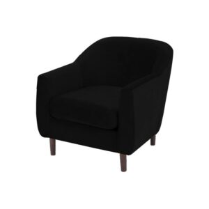 Galaxy Design Tubby Series Single Seat Sofa Black Color