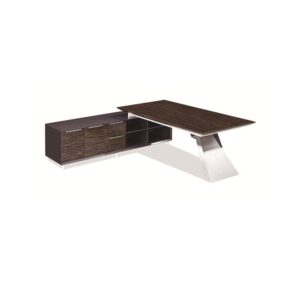 Galaxy Design Class Office Table, 220 cm With Stainless Steel Leg, GDF1701YNN