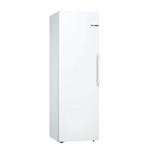 Bosch Serie 2 | 346 Liters Free Standing Upright Fridge, Crisper Box, LED Interior Light, Color White Model - KSV36NW30M - 1 Year Full 5 Years Compressor Warranty.