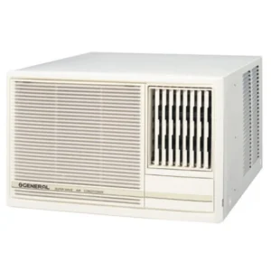 O General 1.5 Ton Window Air Conditioner Piston Compressor 18000 BTU Color White Model - AXGA18DTR - 1 Year Full 5 Years Compressor Warranty.