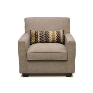Galaxy Design Tatyana Single Seater Sofa Cream Color