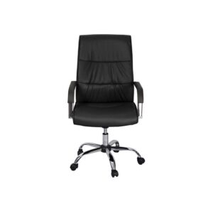 Galaxy Design Office Chair High Back – PU Leather, Black GDFMF-107BK
