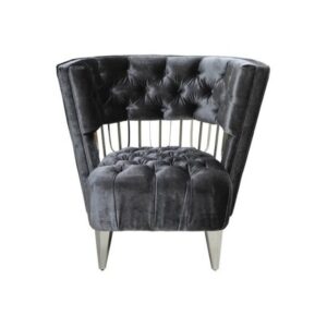 Galaxy Design Gladiator Single Seater Sofa Charcol Color