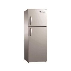 Bompani 180 Liters Top Mount Double Door Refrigerator, Silver Model - BRF180S | 1 Year Full 5 Years Compressor Warranty
