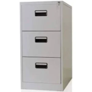 Galaxy Design Steel Filing Cabinet 3 Drawer Color White - Model- GDF-3DR