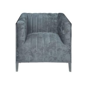 Galaxy Design Brazzaville Single Seater Sofa Grey Color