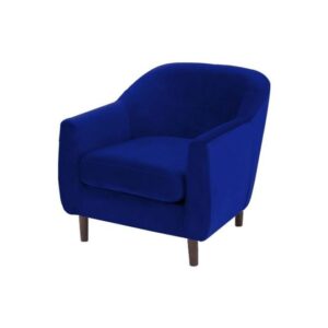 Galaxy Design Tubby Series Single Seat Sofa Blue Color
