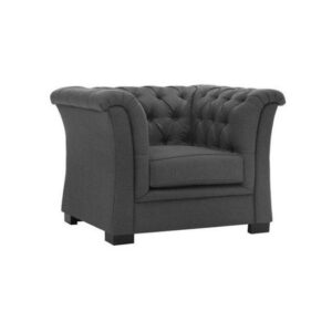 Galaxy Design Single Seater Sofa in Black Color