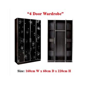 Galaxy Design Furniture 4 Door Wardrobe