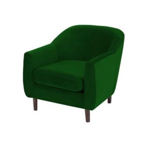 Galaxy Design Tubby Series Single Seat Sofa Green Color