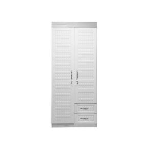 Galaxy Design 2 Door Wooden Cupboard/Wardrobe 8813-2 – White