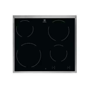 Electrolux 60cm Built In Ceramic Hob Color Black Model-EHF6240XOK | 1 Year Warranty
