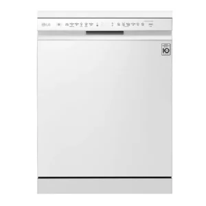 LG Freestanding Dishwasher, 14 Place Setting, Easy Rack, Plus Inverter Direct Drive, Smart ThinQ, Color White Model - DFB425FW - International Version.