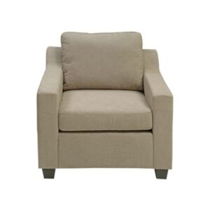 Galaxy Design Turkana Single Seater Sofa Beige Color